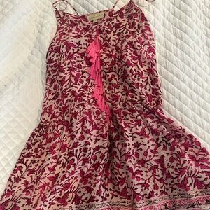 Natalie Martin Summer Mini Dress Pink